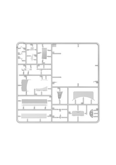 Miniart Dozer Bıçaklı Sla Apc T-54 Interior Kit
