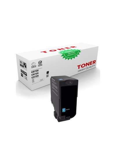 Whitebox Lexmark Cs720 Mavi Çipli Uyumlu-Toner Cs720/cs725/cx725