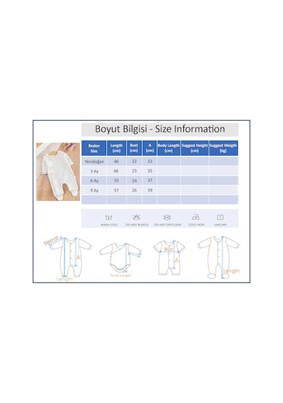 Babymod Fırfır Yakalı Çiçekli Patikli Kız Bebek Tulum 001