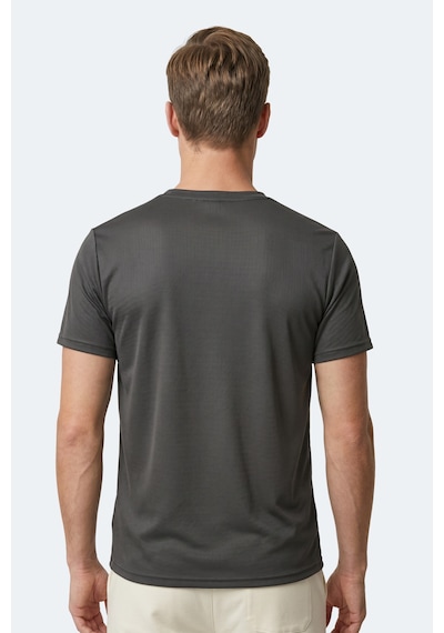 Slazenger Kayda Erkek Koyu Gri Tişört