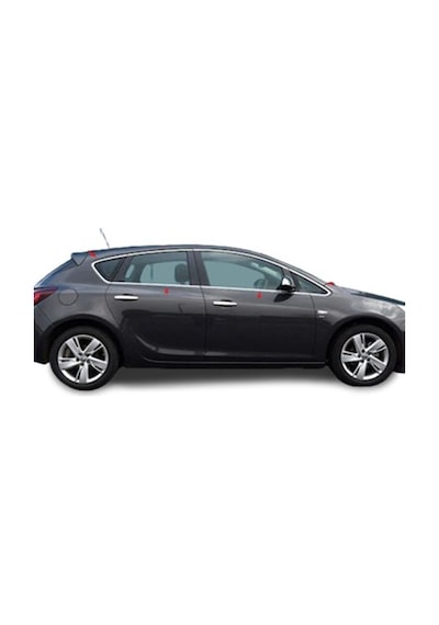 Opel Astra J HB Krom Cam Çerçevesi 2009-2016