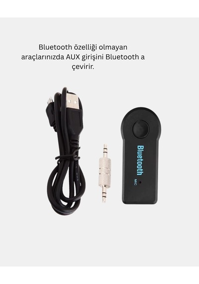 Zenvia Car Bluetooth Aux Oto Mp3 Player Kablosuz Müzik Ve Görüşme Cihazı Znv2026