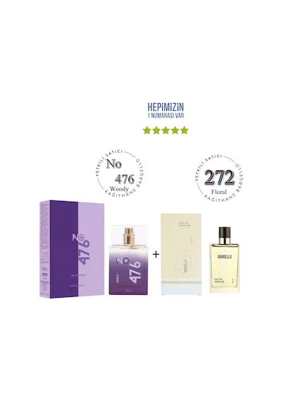 No: 476 + 272 Unisex / Kadın Parfüm Edp 50 Ml Woody / Floral - Mn Baharat