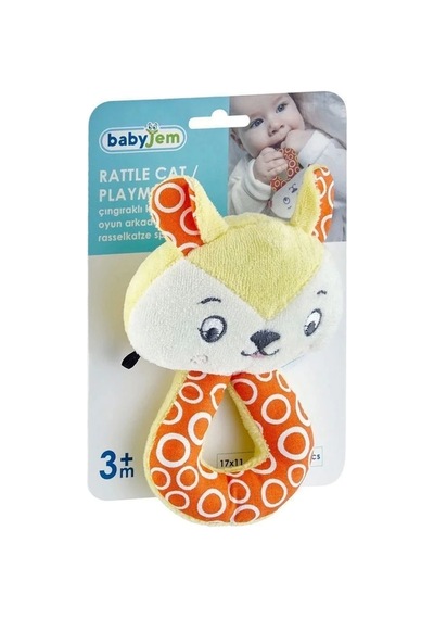 Babyjem Çıngıraklı Kedi Oyun Arkadaşım Sarı