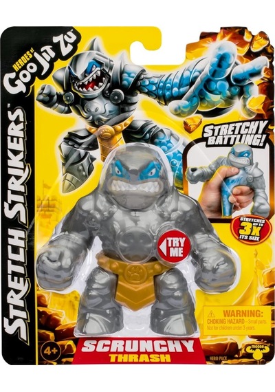 Heroes Of Goo Jit Zu Stretch Tekli Paket Thrash Benzersiz Goo Dol Goojitzu