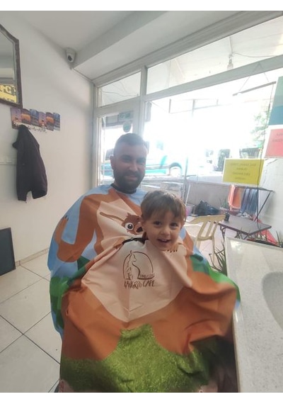 Smp Penuar Önlük Berber Kanguru Örtü Babalı Oğullu