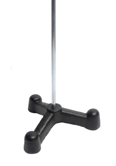 Büret Standı 3 Ayak Orta Boy + 60 Cm Çubuk