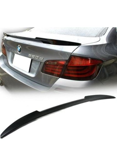 Bmw F10 M4 Spoiler Parlak Siyah Boyalı - F10 Spoiler Piano Black