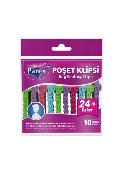 Butterfly Poşet Klipsi Yirmidört Paket