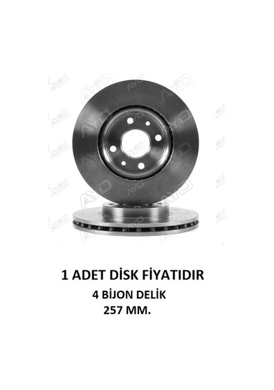Ön Fren Disk Havalı Doblo 01/10 Linea Bravo 2 Nemo Bipper Fiorino 46401356 Ayd 50192
