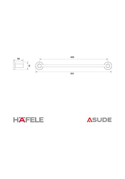 Ozo Havluluk 450 Mm Mat Altın Inox