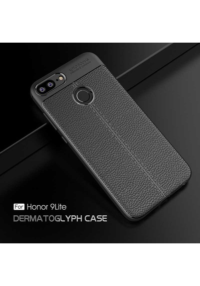 Huawei Honor 9 Lite Kılıf Zore Niss Silikon Kapak Kırmızı