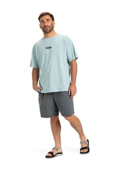 Quiksilver Eqyzt08021-aqsk Gh Qs Global Heat Ss Erkek Spor Tişört Mavi