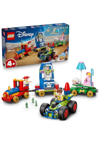 LEGO® ǀ Disney ve Pixar Oyuncak Hikayesi Kutlama Treni ve RC Araba 43264 - 4 Yaş ve Üzeri Çocuklar için Yaratıcı Oyuncak Yapım Seti(206P) LEGO® ǀ Disney ve Pixar Oyuncak Hikayesi Kutlama Treni ve RC Araba 43264 - 4 Yaş ve Üzeri Çocuklar için Yaratıcı Oyuncak Yapım Seti(206P)