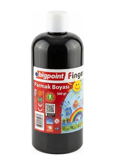 Bigpoint Parmak Boyası 500 Gram Siyah Diğer