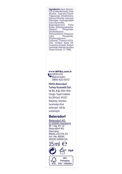 Nivea Make Up Expert Nemlendirici Göz Makyaj Bazı 15 ML
