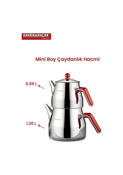 Prizma Mini Boy Çaydanlık Takımı No Color