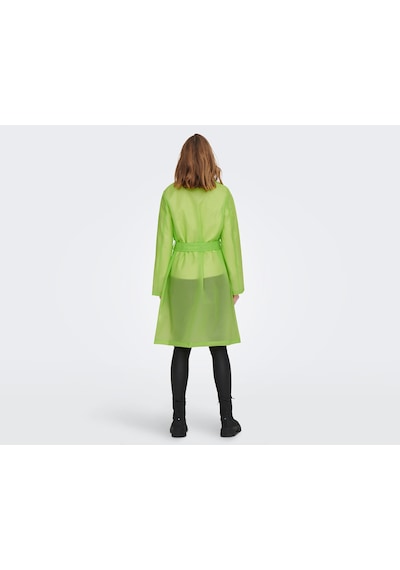 Only Onlacacie Rain Coat Otw Lime Punch Kadın Günlük Yağmurluk 15281181-LIME-PUNCH Yeşil