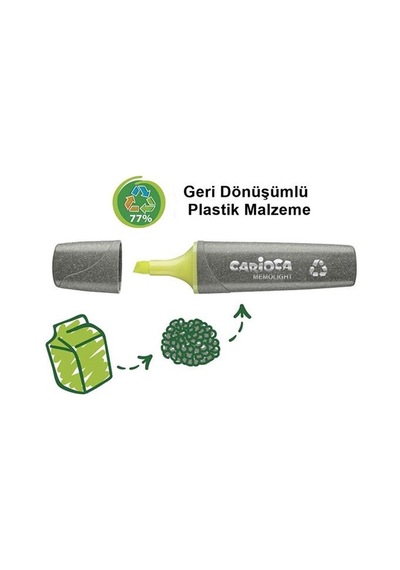 Carioca Eco Family Memolight 4'Lü Işaretleme Kalemi