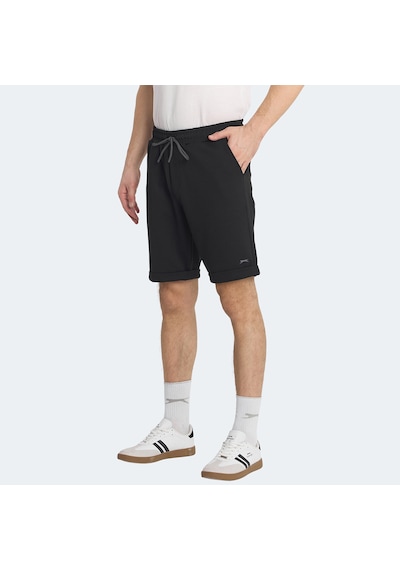 Slazenger NOVA Erkek Cepli Siyah Şort