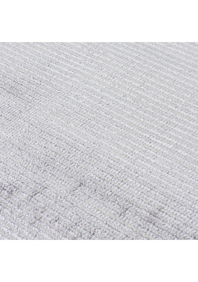 Hoom Rugs Como Nap 01 Antrasit Viskon & Floş Sık Dokuma Modern Salon Halısı Antrasit