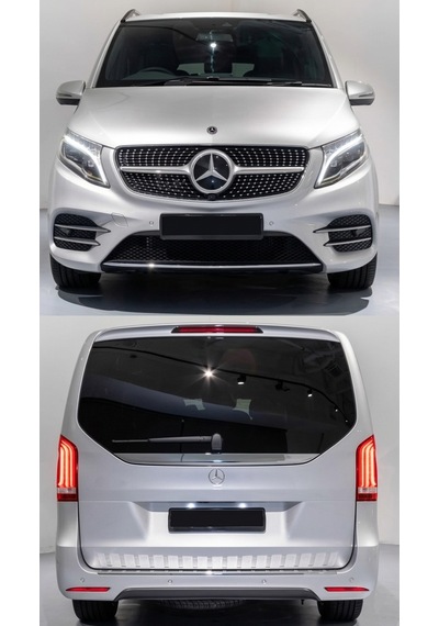 Mercedes V Klass Vito 2006-2015 Uyumlu 2023 Amg Sports Yükseltme Body Kit Seti-hazır Stok