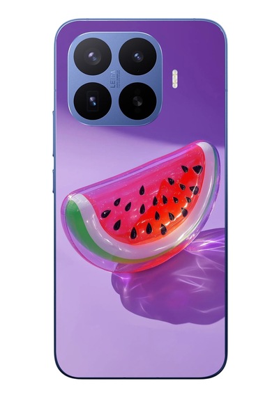 Xiaomi 17t Pro Uyumlu Karpuz Jelibon Baskılı Silikon Kılıf Renkli