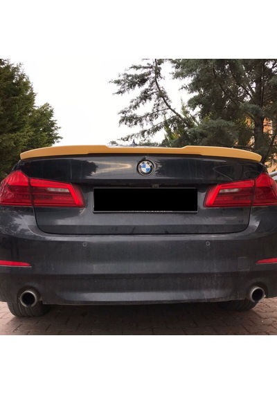 Bmw 5 Serisi G30 Yarasa Spoiler. Parlak Siyah Boyalı