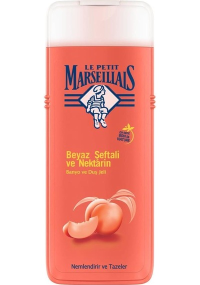 Le Petit Marseillais Duş Jeli 400 ml Beyaz Şeftali ve Nektarin Aromalı 2