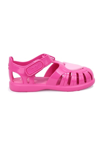 Igor S10310 Tobby Gloss Love Fuşya Günlük Kız Çocuk Sandalet