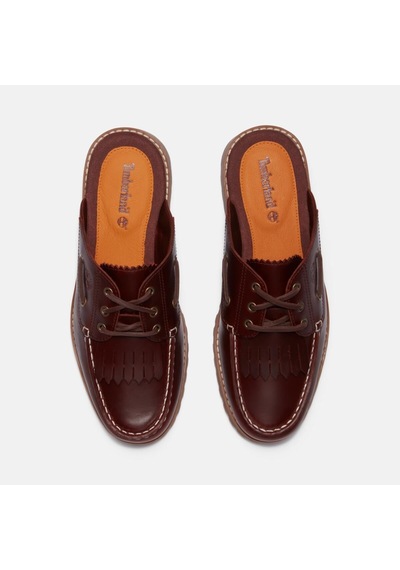 Timberland Authentic Mule Shoe Kadın Terlik-33856 Koyu Kahverengi