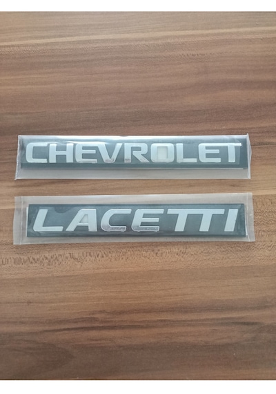Chevrolet Lacetti Bagaj Yazısı 2li Takım