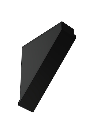 Cateksss 40x120 Mm 45 Dereceli İç Profil Tapası Siyah - 36 Lı Paket