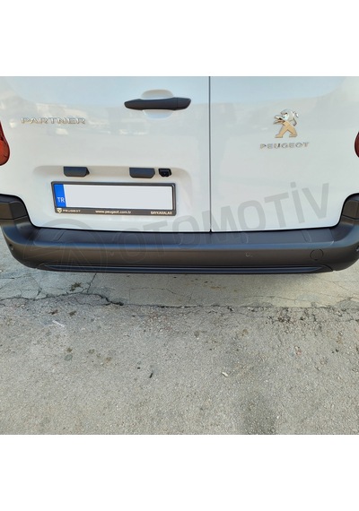 Opel Combo Panelvan Arka Tampon Eşiği Mat Siyah 2019 Model Ve Sonrası