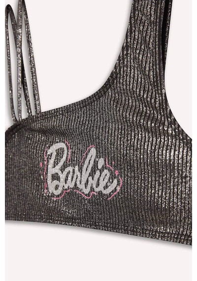 Defacto Kız Çocuk Barbie Bikini Takımı E5224a825hsbk27 Siyah
