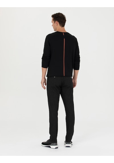Pierre Cardin Erkek Siyah Kanvas / Chino Pantolon 50278461-vr046 Siyah