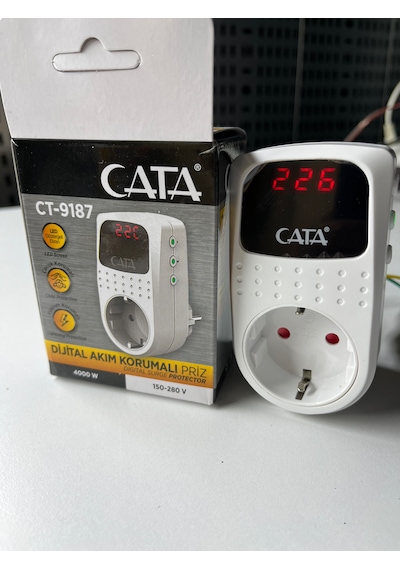 Cata Akım Koruma Prizi Cihaz Koruma 0