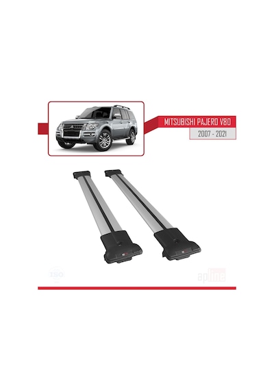 Mitsubishi Pajero (V80) 2007 Ve Sonrası Fly Model Ara Atkı Tavan