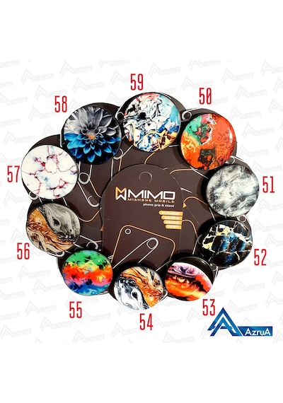 Desenli Telefon Tutucu.Popsocket Çok Çeşit...