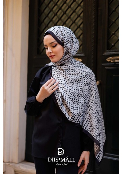 Mimiyum Benekli Desen Soft Şal - Model 13 Çok Renkli