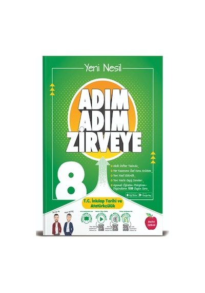 Newton 8. Sınıf Adım Adım Zirveye İnkılap Tarihi Ve Atatürkçülük Etkinlikli Soru Bankası
