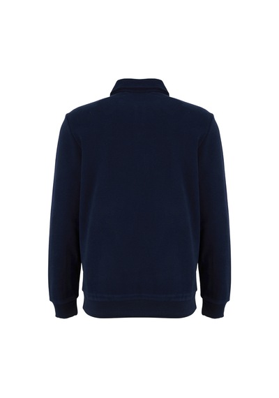 Jeep Lacivert Erkek Sweatshirt J5wm-swt7223 Koyu Lacivert