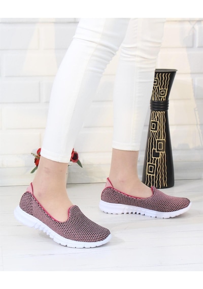 Nesil Shoes Dvm 901 Pudra Anatomik Esnek Kadın Yürüyüş Ayakkabısı-pudra Pudra