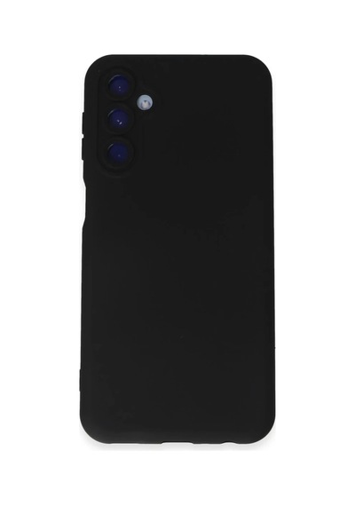 Samsung Uyumlu Galaxy M34 5g Uyumlu Kılıf Nano İçi Kadife Silikon - Siyah