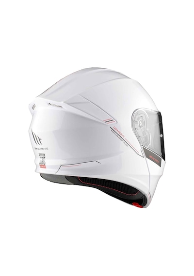 Mt Genesis Sv Solid A0 Çene Açılır Kask Beyaz