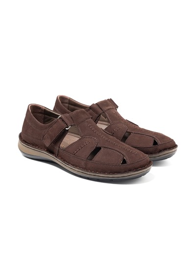 Sneaker Erkek Og-146 John May 924 Kahve Havlu Nubuk Kahverengi