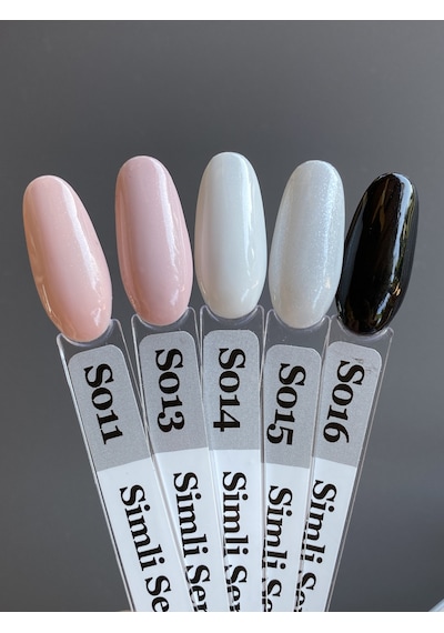 Kalıcı Oje S016, Hafif Simli Siyah, 4 Ml