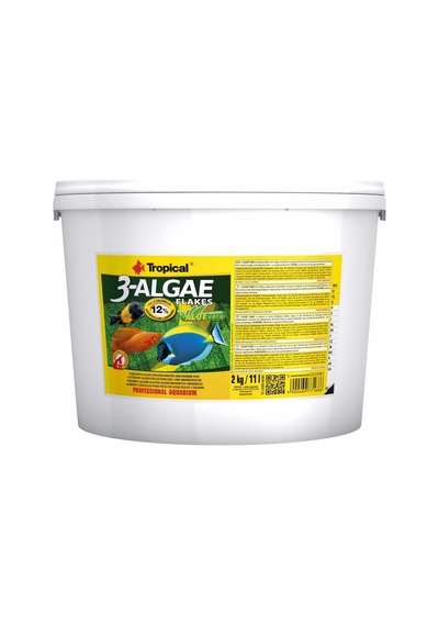 Tropical 3 Algae Flakes 50 Gram Balık Yemi
