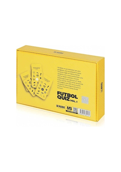 Futbol Quiz Vol 1 Futbol Bilgi Kutu Oyunu 200 Soru PC365