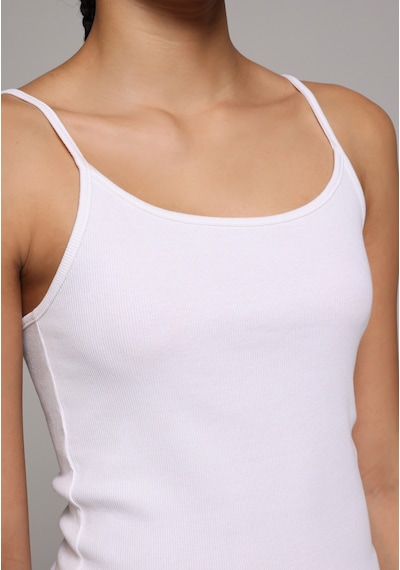 Colin's Colins Slim Fit Kadın Beyaz Atlet Cl1073836 Q1.v2 Wht Beyaz